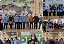 Fahira Idris hadiri Sentra Vaksin Booster Guru Ngaji, Kolaborasi LPPKM & LPPTKA BKPRMI di Masjid Istiqlal