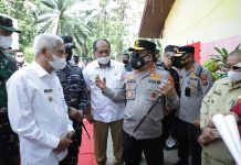 Kalpolda Sumut Tinjau Pelaksanaan Vaksinasi Covid-19 Anak Usia 6-11 Tahun