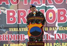 Peringati HUT Brimob ke-76 di Kendal, Kapolres: Zero Pelanggaran