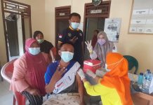 Antisipasi Omicron, Pemdes Kurungan Nyawa III Gelar Vaksinasi