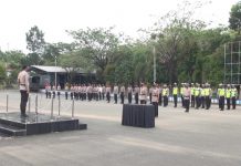 Kapolres Tanah Bumbu Pimpin Sertijab Kapolsek Angsana