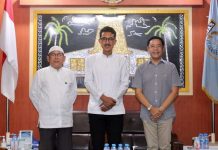 Kepala BPN Banjar Audiensi ke Bupati Saidi Mansyur