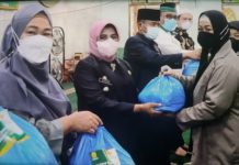Pemko Tanjungpinang Salurkan Bantuan Sembako Kepada Marbot, Mualaf dan Yayasan Kanker