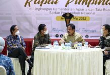 Awali Aktivitas Usai Lebaran, ATR/BPN Gelar Rapim Capaian Kinerja