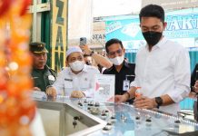 Pasar Cahaya Bumi Selamat Martapura Terapkan Bayar Non Tunai