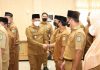 Wabup Sergai Lantik Pejabat Administrator dan Pengawas Disetarakan Fungsional