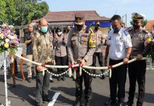 Kapolres Pasuruan Meresmikan Lapangan Baru Uji Praktik Sim Dan Mobil Incar