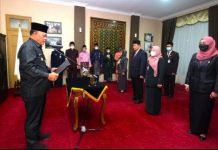 Wawako Lantik Sejumlah Pejabat di Lingkungan Pemko Tanjungpinang