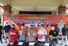 Rilis Tangkapan Narkoba, Kapolres Sergai Beberkan 6 Terduga BD