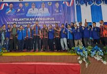 Pelantikan DPD KNPI Kabupaten Tapanuli, Hasrul: Harus Memiliki Karya!