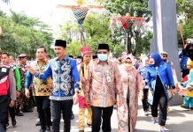 Dihadiri 34 Provinsi, Pawai Ta’aruf MTQ Meriah di Martapura