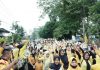 Ribuar Peserta Ikuti Gerak Jalan Sehat Partai Golkar Asahan