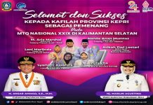Terbaik ke-7, Kafilah Kepri Sabet 6 Juara dari MTQ Nasional XXIX di Kalsel