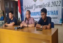 Kadis Kominfo Tutup Sekolah Jurnalistik PWI Asahan