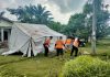 Pemkab Asahan Dirikan 15 Tenda Pengungsi Terdampak Banjir