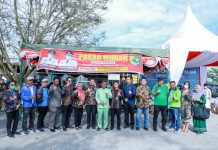 Bupati Sergai dan Wabup Hadiri Kegiatan Pasar Murah di Kecamatan Pantai Cermin