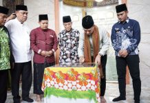 Wagubsu Resmikan Masjid Al-Muhajirin Sei Renggas