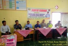 Serap Suara Masyarakat, Polsek Buay Madang Lakukan Rutinitas Jum’at Curhat