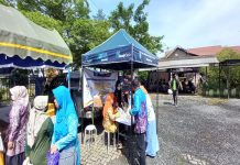 Pasar Murah, Beras Siam Ludes Diserbu Warga Banjar