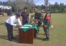 Didapuk Menjadi Irup, Bupati Sergai Resmikan TMMD ke-116 Tahun 2023 Kodim 0204/DS