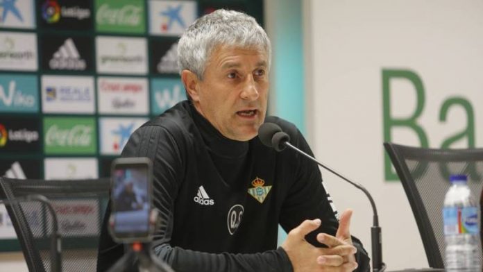 Quique Setien Pelatih Real Betis