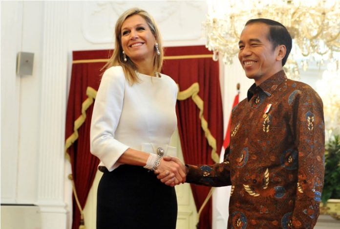 Presiden Joko Widodo Menerima Kunjungan Ratu Belanda Maxima