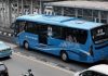 Ganjil-Genap di Tol Cikampek, Bus Transjabodetabek Diserbu Warga