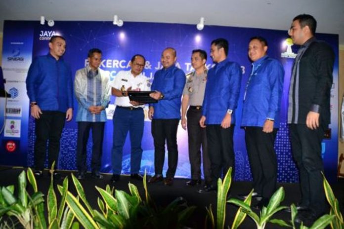 Pembukaan Rapat Kerja Cabang (Rakercab) dan Talks 2018 Himpunan Pengusaha Indonesia (Hipmi) Jakarta Selatan