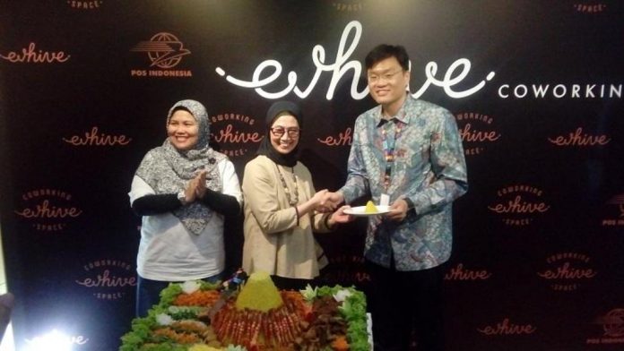 PT Pos Properti Indonesia Gandeng EV Hive