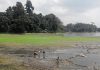 Debit Air Situ Gede Susut, Lahan Pertanian Berubah Jadi lapangan Olah Raga