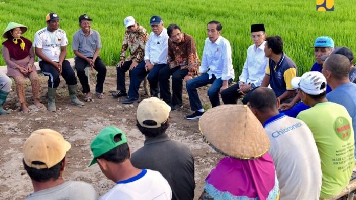 jokowi-dialog-dengan-petani-di-lokasi-padat-karya-tunai-kabupaten-sumbawa