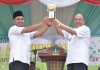 Sambut Piala Adipura, Ribuan Warga Tebingtinggi Turun ke Jalan