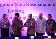 Kemenag-Kemenpar Teken Kesepakatan terkait Penyelenggaraan Ibadah Umroh