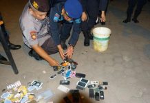 Geledah Lapas Tebingtinggi, Satgas Sita Ponsel, Bong dan Sajam
