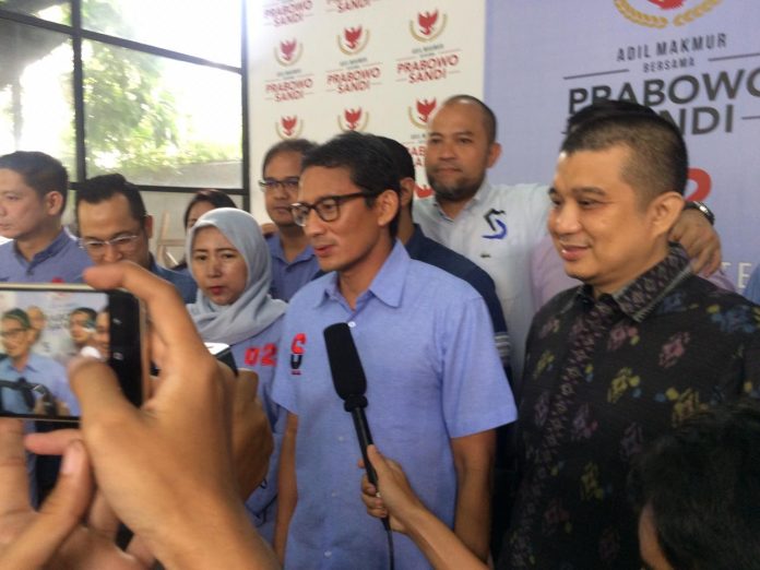 Sandiaga bersama Aliansi Pengusaha Nasional