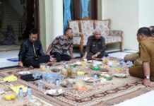 Halal Bi Halal, Plt. Bupati Temui Tokoh Masyarakat Asahan