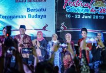 Kejayaan Kerajaan Masa Lampau Jadi Inspirasi Festival Sriwijaya 2019