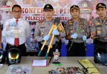 Polresta Pekanbaru Berhasil Ungkap Pembobol 14 Super Market