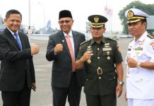 Wakil Wali Kota Medan Hadiri Sertijab Danlantamal I Belawan