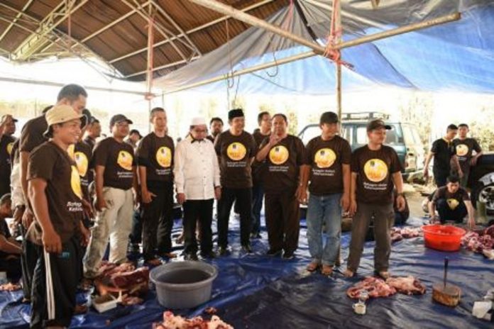 Jajaran Pengurus DPP PKS Berkurban