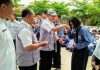 Perdana, 727 Siswa Terima KIA Dari Disdukcapil Asahan
