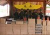Prajurit TNI Amankan 3.333 Botol Miras Ilegal