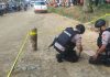 Tertanam di Jalan, Polsek Sipispis Amankan Granat Non Aktif