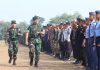 Prajurit Kostrad Latihan Mitigasi Bencana Alam