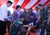 HUT ke 74, TNI Gelar Karya Bakti di Sungai Citarum
