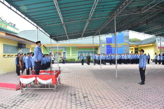 Bupati Sergai Soekirman Pimpin Upacara Hari Kesaktian Pancasila