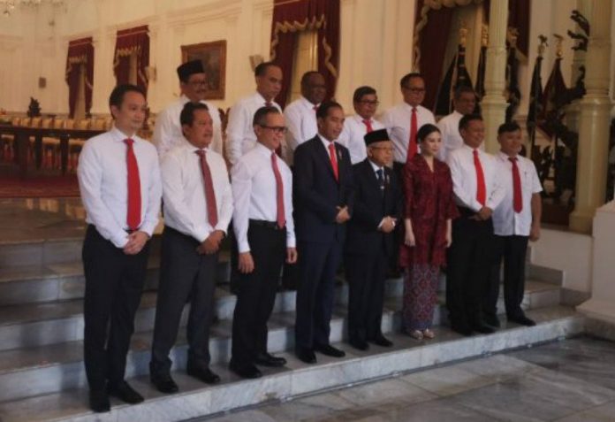 Jokowi-Ma'ruf Amin Perkenalkan Para Wamen ke Media