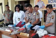 Polres Banyuasin Jebloskan 4 Tersangka Karhutla