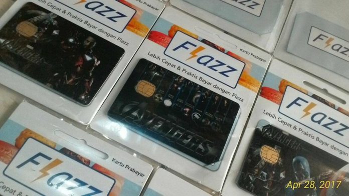 Kartu Flazz edisi Avengers