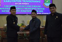 Pemkab dan DPRD Tangerang Sepakat APBD 5,7 Triliun